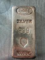 Kilo zilver schone 1000 gram 999 baar, Postzegels en Munten, Edelmetalen en Baren, Ophalen of Verzenden, Zilver