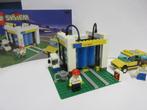 1255, Town, Shell Wasstraat met bouwtekening, Ophalen of Verzenden, Zo goed als nieuw, Complete set, Lego