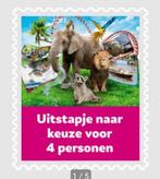 4 tickets uitstapje of pretpark naar keuze vriendenloterij, Tickets en Kaartjes, Drie personen of meer, Ticket of Toegangskaart