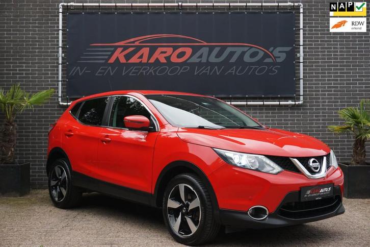Nissan Qashqai 1.6 Connect Ed Led Nav 360cam Clima Cruise Lm, Auto's, Nissan, Bedrijf, Te koop, Qashqai, 360° camera, ABS, Achteruitrijcamera