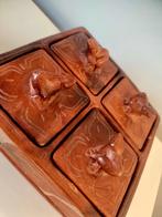 Zeldzaam 1960 terracotta kruiden pot 4 in 1, Antiek en Kunst, Ophalen of Verzenden