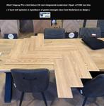 85m2 Visgraat Pvc click Natuur integreerde ondervloer=€1250, Huis en Inrichting, Stoffering | Vloerbedekking, Bruin, 75 m² of meer