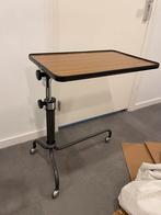 Verstelbare tafel op Wielen, Ophalen of Verzenden, Gebruikt