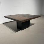Paul Kingma Brutalist Coffetable Salontafel, Overige materialen, Vierkant, 75 cm of meer, Gebruikt