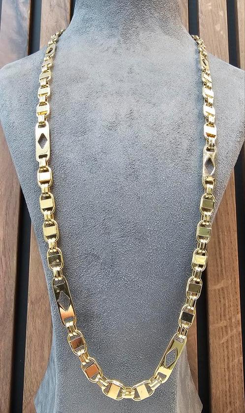 💎💎18k kingsley ketting 💎💎, Sieraden, Tassen en Uiterlijk, Kettingen, Nieuw, Goud, Goud, Ophalen of Verzenden