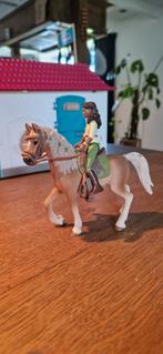 SCHLEICH horse Club Sarah & Mystery 42414, Ophalen of Verzenden, Gebruikt, Jongen of Meisje