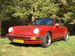 Porsche 911 3.0 SC Cabriolet 1983 Rood, Auto's, Porsche, Achterwielaandrijving, 1145 kg, Zwart, Cabriolet