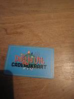 Dagje uit kado bon, Tickets en Kaartjes, Eén persoon, Cadeaubon, Overige typen