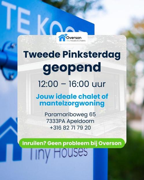 2e Pinksterdag geopend 50+ Chalets op voorraad!, Caravans en Kamperen, Stacaravans, Ophalen