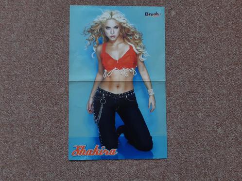 Poster Shakira Maat A3 BreakOut 27x44 cm R Kelly Sum 41, Verzamelen, Posters, Zo goed als nieuw, Muziek, A1 t/m A3, Rechthoekig Staand