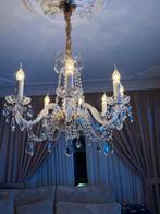Kristallen Kroonluchters 6 en 8 Arms, Huis en Inrichting, Lampen | Kroonluchters, Ophalen, Zo goed als nieuw, Glas, Barok