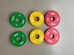 RXD color fractional plate set, Sport en Fitness, Fitnessmaterialen, Halterschijven, Zo goed als nieuw, Ophalen