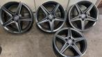 Mercedes AMG 18 inch velgen met TPMS - C-Klasse (W205), Auto-onderdelen, Ophalen, 18 inch, Overige, Gebruikt