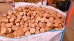 Stook/houtbriketten per Bigbag ca. 400kg, Tuin en Terras, Haardhout, Minder dan 3 m³, Ophalen