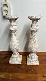 2 stuks kandelaar - kaarsenhouders, Huis en Inrichting, Ophalen of Verzenden, Overige materialen, 25 tot 50 cm
