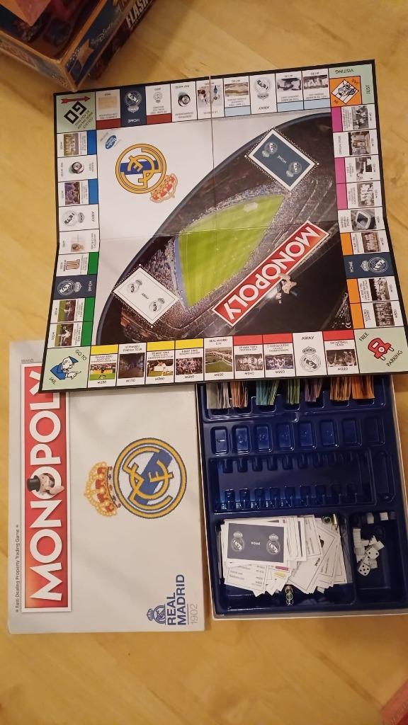 bordspel nieuw Monopoly Real Madrid Monopolie voetbal club, Hobby en Vrije tijd, Gezelschapsspellen | Bordspellen, Nieuw, Een of twee spelers