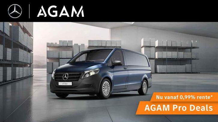 Mercedes-Benz eVito 112 L2 66 kWh, Auto's, Bestelauto's, Bedrijf, Te koop, Mercedes-Benz Certified, Airbags, Airconditioning, Alarm