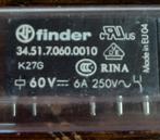 ️🖨️zgan: Finder printrelais (9 stuks) - Ac & Dc️🏷️teab p/s, Ophalen of Verzenden, Zo goed als nieuw