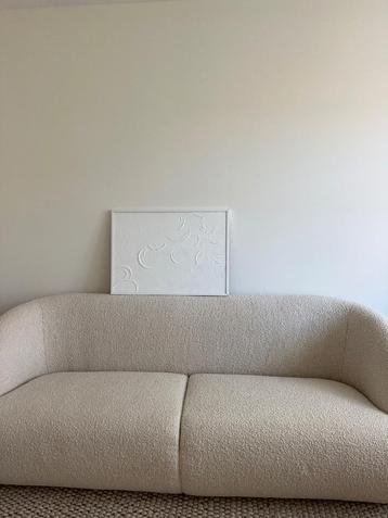 Bouclé bank  beschikbaar voor biedingen