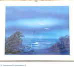 Blauw Romantisch Landschap Derfla'85 Vintage Verzameling, Ophalen of Verzenden