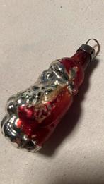 Vintage antieke kerstbal, kerstman feathertree rood, Diversen, Ophalen of Verzenden, Zo goed als nieuw