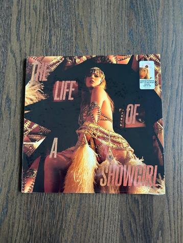 Taylor Swift The Life Of A Showgirl Vinyl Pink Shimmer beschikbaar voor biedingen
