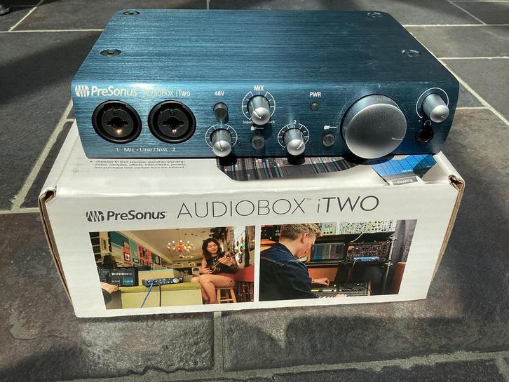 PreSonus AUDIOBOX iTWO, Audio, Tv en Foto, Professionele Audio-, Tv- en Video-apparatuur, Zo goed als nieuw, Audio, Ophalen of Verzenden