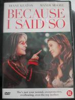 Because I Said So dvd Diane Keaton, Alle leeftijden, Ophalen of Verzenden, Zo goed als nieuw, Drama