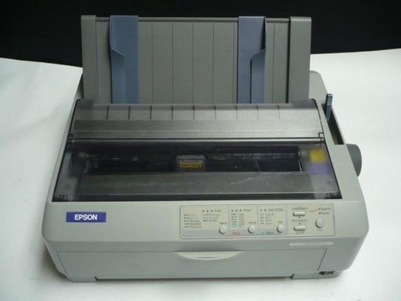 Epson LQ-590 P363A Dot Matrix Impact Printer 24-Pins, Computers en Software, Printers, Gebruikt, Printer, Matrix-printer, Ophalen of Verzenden
