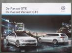 Volkswagen VW Passat GTE & Variant GTE Brochure, Ophalen of Verzenden, Zo goed als nieuw, Volkswagen