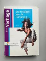 Grondslagen van de Marketing, Boeken, Studieboeken en Cursussen, Gelezen, Bronis Verhage, Alpha, HBO