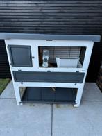 Ferplast grand lodge 120 plus konijnenhok, Dieren en Toebehoren, Ophalen, 110 cm of meer, Zo goed als nieuw, 90 cm of meer