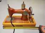 Oude naaimachine oranje met geel  vintage, Ophalen of Verzenden