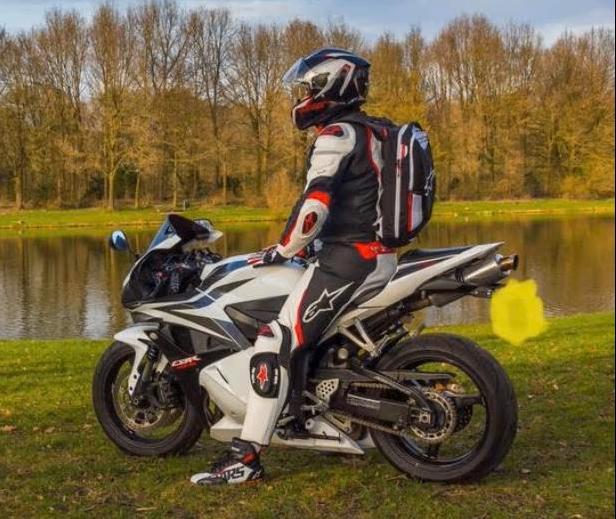 Alpinestars GP Pro 1pc Tech Air Suit White Black Red, Motoren, Kleding | Motorkleding, Overall, Tweedehands, Ophalen of Verzenden