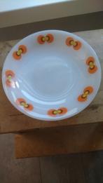Vintage borden Schott Mainz, Ophalen, Gebruikt, Glas, Bord(en)