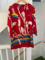 PAPEGAAI ROOD PRINT BLOUSE, MAAT; L/XL, Ophalen of Verzenden, Nieuw, Maat 42/44 (L), Rood