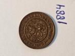 Halve cent 1884 Koning Willem 3, Postzegels en Munten, Munten | Nederland, Ophalen of Verzenden, Koning Willem III, Overige waardes