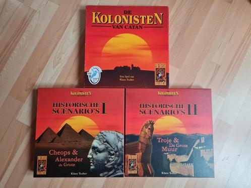 Kolonisten van Catan Basisspel + twee uitbreidingen HOUT, Hobby en Vrije tijd, Gezelschapsspellen | Bordspellen, Gebruikt, Drie of vier spelers