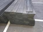 Grenen planken zweeds rabat zwart gedompeld. 10/24x195mm, Doe-het-zelf en Verbouw, Hout en Planken, Ophalen, Minder dan 25 mm