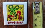 Keith Haring speldje/button stop aids, Verzamelen, Ophalen of Verzenden