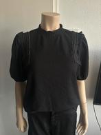 Revelation zwart shirt maat M, Kleding | Dames, T-shirts, Verzenden, Zo goed als nieuw, Zwart, Korte mouw