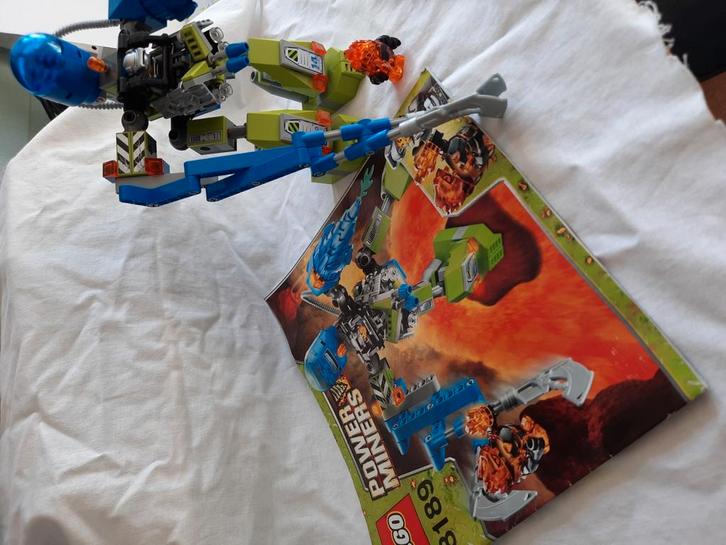 Lego Power Miners 8189 Magma Mech, Kinderen en Baby's, Speelgoed | Duplo en Lego, Zo goed als nieuw, Ophalen