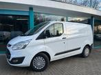 Ford TRANSIT CUSTOM 2.2TDCI Airco, Navi, Camera, Cruise, TrH, Navigatiesysteem, Wit, Bedrijf, Ford