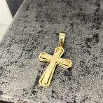 14k gouden kruis hanger kettinghanger jezus, Ophalen of Verzenden, Nieuw, Goud