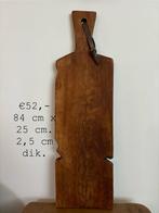 Handgemaakte houten plank/ borrelplank/ hapjesplank, Huis en Inrichting, Keuken | Keukenbenodigdheden, Ophalen of Verzenden, Nieuw