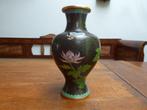 Mooie cloisonne vaas, 26 cm., Antiek en Kunst, Ophalen of Verzenden