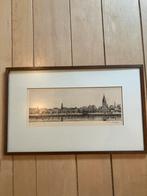 Ets Zutphen in lijst - Cornelis Marinus van der Woerd, Antiek en Kunst, Ophalen of Verzenden