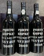 3 flessen Kopke Vintage Port Quinta São Luiz 2006, Verzamelen, Wijnen, Overige gebieden, Vol, Port, Ophalen of Verzenden