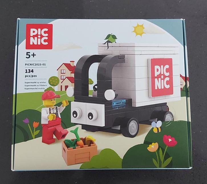 Picnic Supermarkt op wielen van Lego stenen (2023-01) nieuw, Kinderen en Baby's, Speelgoed | Duplo en Lego, Nieuw, Lego, Complete set