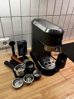 De Longhi espressomachine met naked portafilter, Witgoed en Apparatuur, Koffiezetapparaten, Ophalen, Zo goed als nieuw, Espresso apparaat